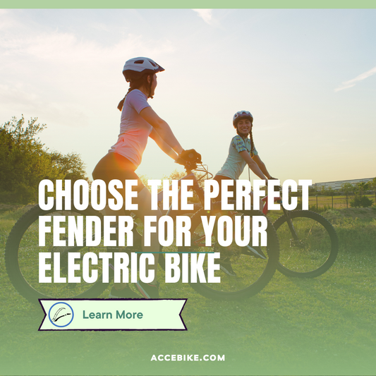 Choose the perfect fender for your electric bike