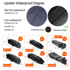 13L Waterproof Bike Saddle Bag