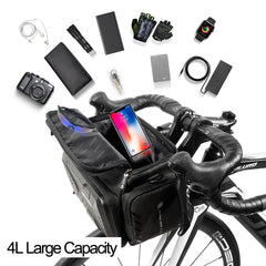 4L Waterproof Handlebar Bag for Ebike