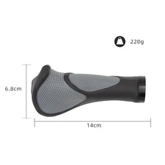 Non-slip Ergonomic TPR Rubber Handlebar Grips