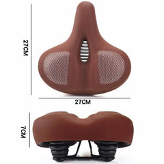 Wide Ebike Seat Cushion for Mountain & Electric Bicycles