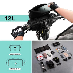 Large Capacity 1 or 2-piece Front Waterproof Handlebar Bag