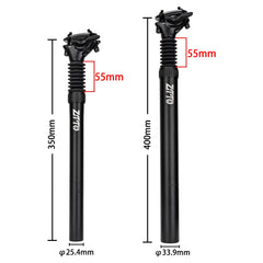 25.4 to 33.9mm Suspension Bike Seatpost