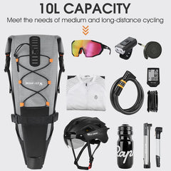 10L Foldable Under Seat Saddle Bag