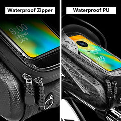 Waterproof Bike Frame Bag | Touch Screen Phone Holder