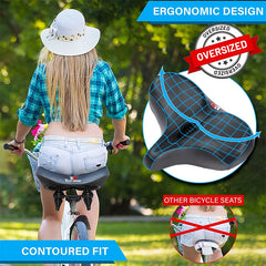 Comfortable Ebike Seat with Thick Cushion