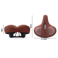 Wide Ebike Seat Cushion for Mountain & Electric Bicycles