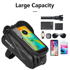 Waterproof Bike Frame Bag | Touch Screen Phone Holder