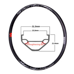 MTB Bike Wheelset 26 27.5 29 32 Holes Disc Brake 148 Boost 142 Thru Axle 135QR