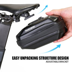 Hard Shell Saddle Bag for Mountain and Road Bikes