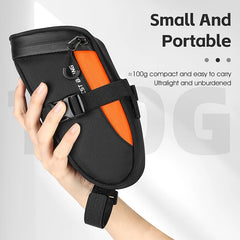 Portable 1.2L Reflective Bike Saddle Bag