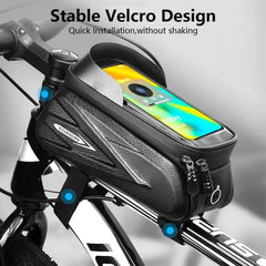 Waterproof Bike Frame Bag | Touch Screen Phone Holder