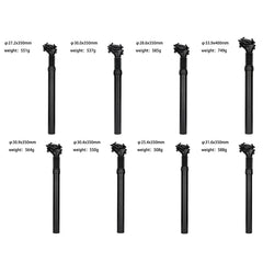 Suspension Seatpost 25.4-31.6mm x 350mm, 33.9 x 400mm