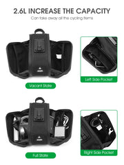 Hard TPU Ebike Waterproof Under Seat Saddle Bag