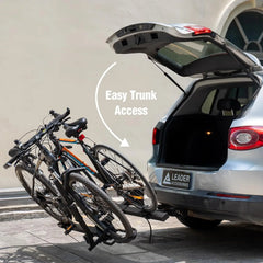 2" Hitch Bike Rack for 2 Bikes, Supports Up to 75 lbs Per Bike