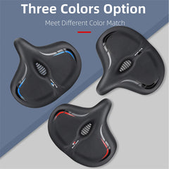 Comfy Oversized MTB Bike Seat - Universal Saddle for Ebikes