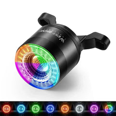 8-Color Bike Taillight with 15 Modes & IP66 Waterproof