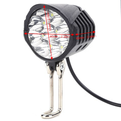 36/48/60V Electric Bike Light with Horn